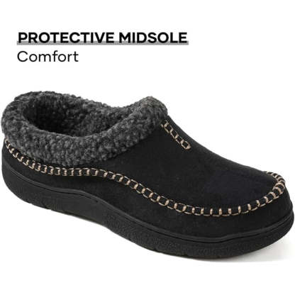 Cozy Comfort Slip On Moccasin Slippers-Comfy Garden Clogs