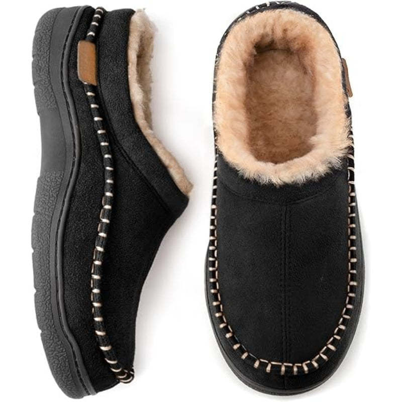 Cozy Comfort Slip On Moccasin Slippers-Comfy Garden Clogs