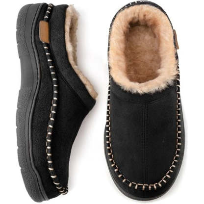 Cozy Comfort Slip On Moccasin Slippers-Comfy Garden Clogs