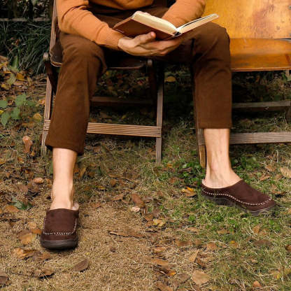 Cozy Comfort Slip On Moccasin Slippers-Comfy Garden Clogs