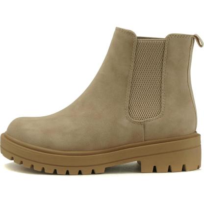 Stylish Low Block Chelsea Boots-Comfy Garden Clogs
