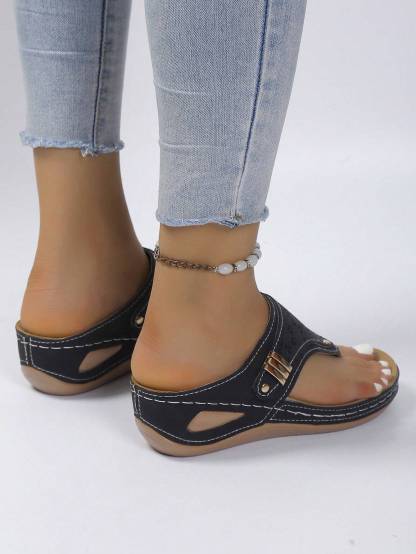 Wedge Heel Outdoor Slipper-Comfy Garden Clogs