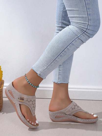 Wedge Heel Outdoor Slipper-Comfy Garden Clogs