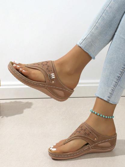 Wedge Heel Outdoor Slipper-Comfy Garden Clogs