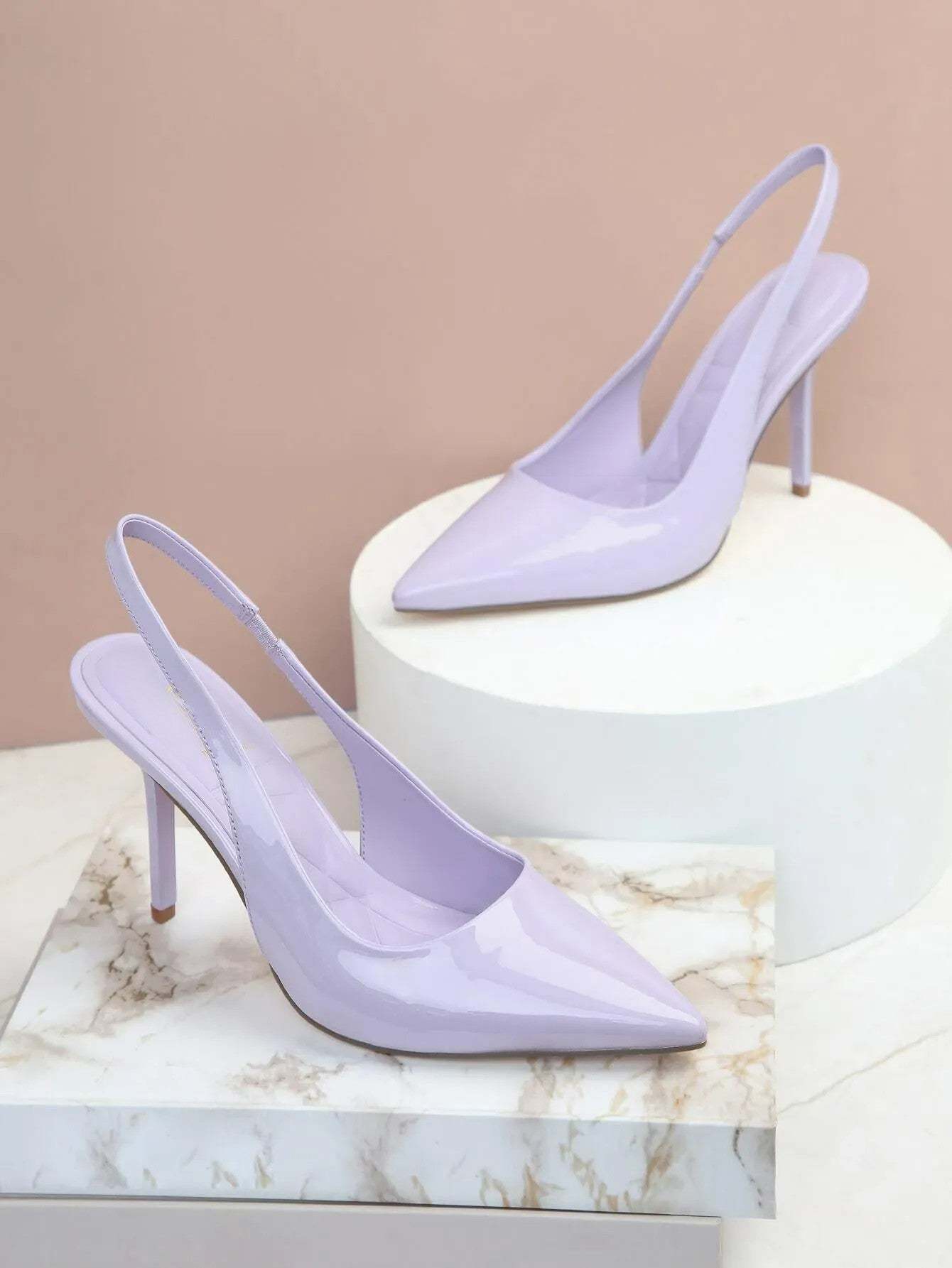 Pointed Patterned High Heel Sandals-Comfy Garden Clogs