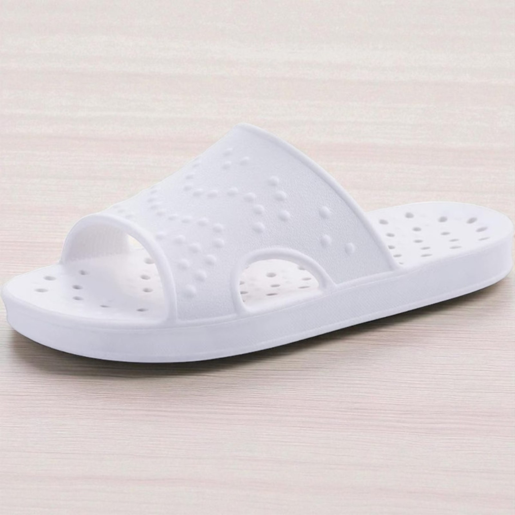 Shower Shoes For Women Men With Arch Support Quick Drying Pool Slides Lightweight Beach Sandals With Drain Holes