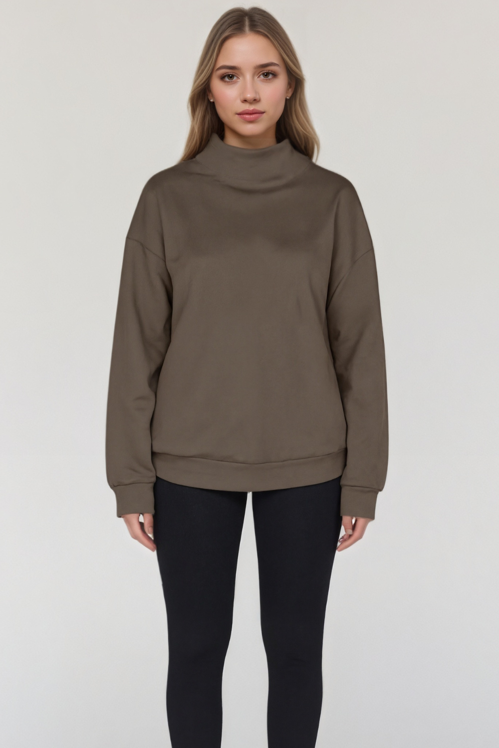 Oversized Long Sleeve Pullover Sweatshirt Hoodie