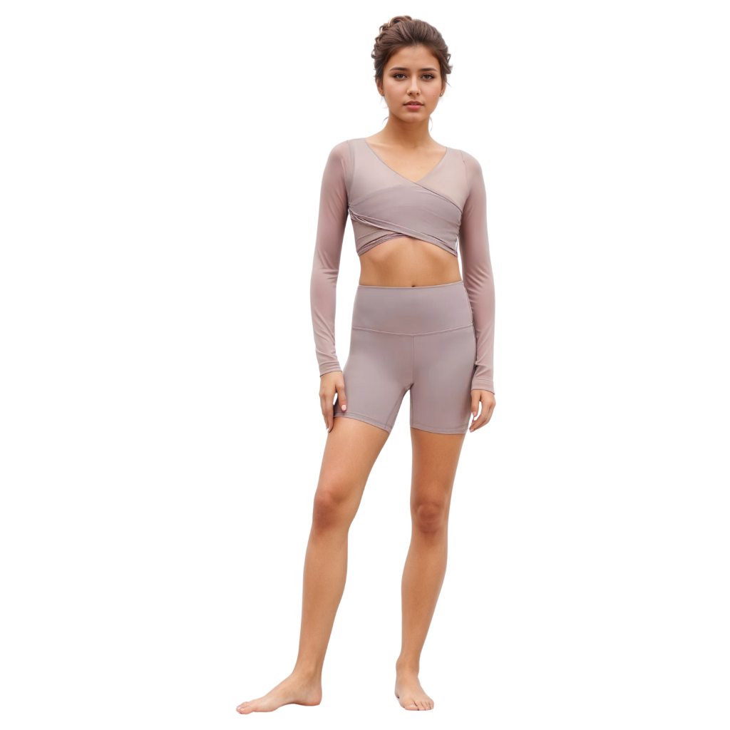 High Rise Training Shorts