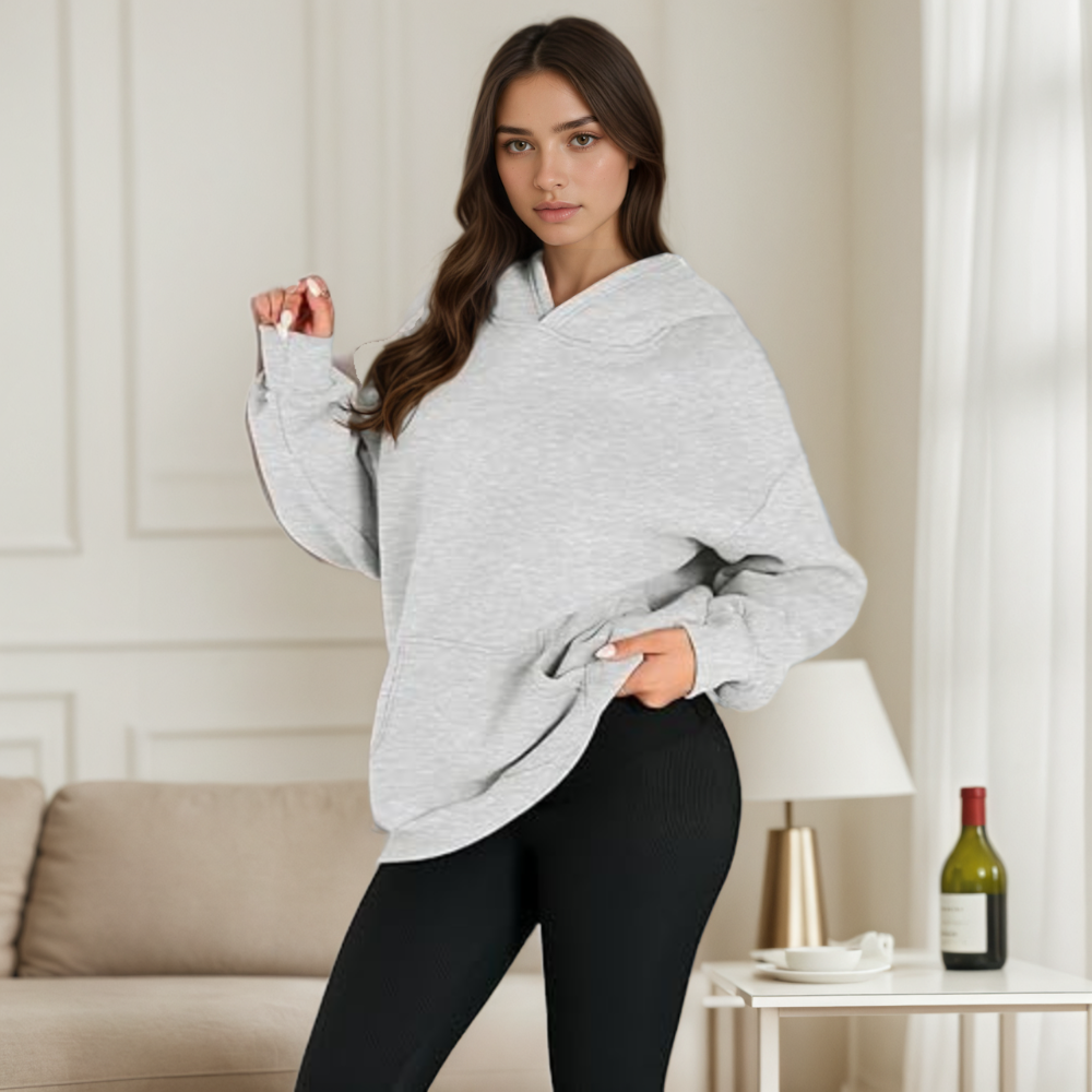 Women Oversized Fleece Hoodie Sweatshirt Pullover for Fall and Winter