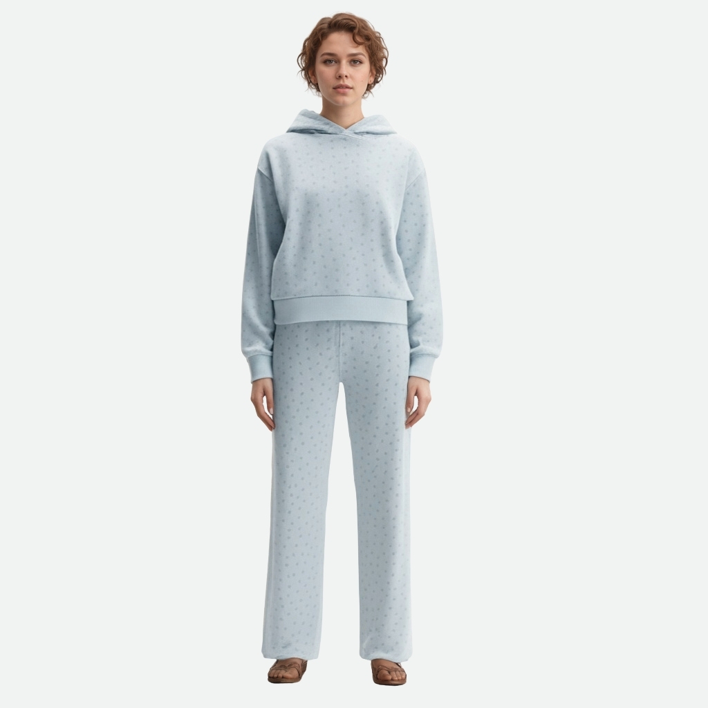 Soft Floral Lounge Set