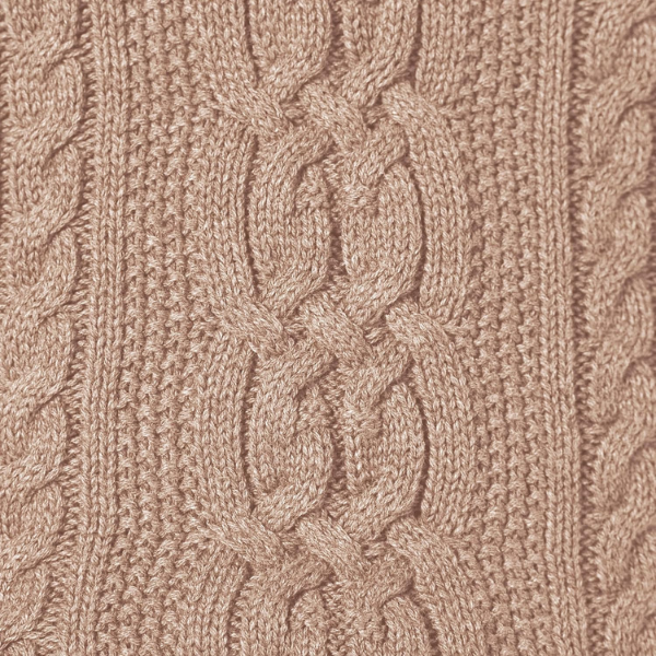 womens Fisherman Cable Crewneck Sweater