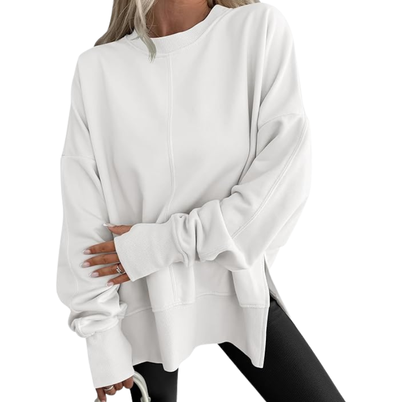 Women Oversized Sweatshirts Thumbhole Long Sleeve Hoodies Shirts