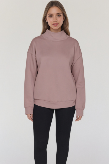 Oversized Long Sleeve Pullover Sweatshirt Hoodie