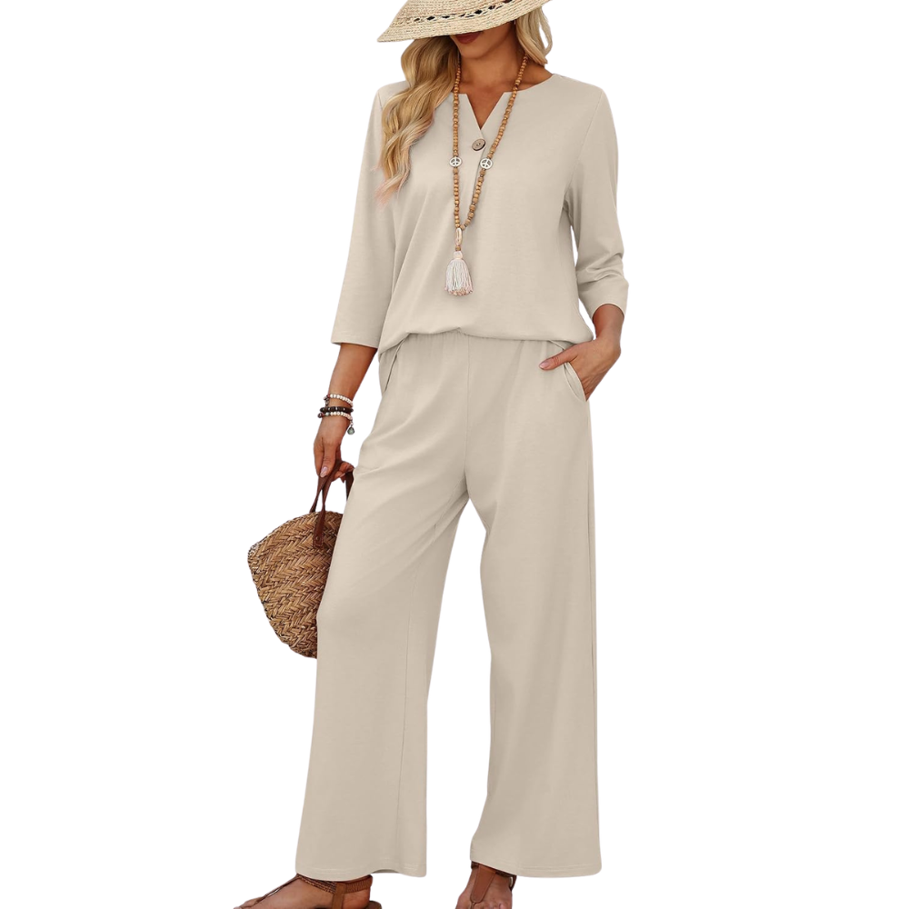 Summer Spring Sleeve Piece Sets Two For Women