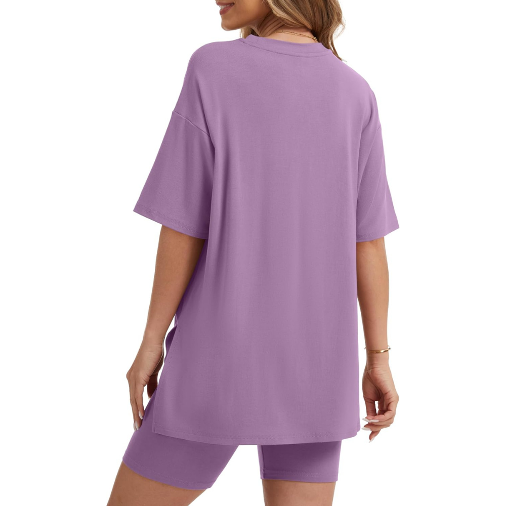 Two Piece Oversized Casual Lounge Set For Summer
