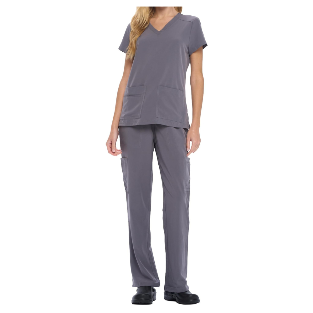 Top And Cargo Pant Scrub Set