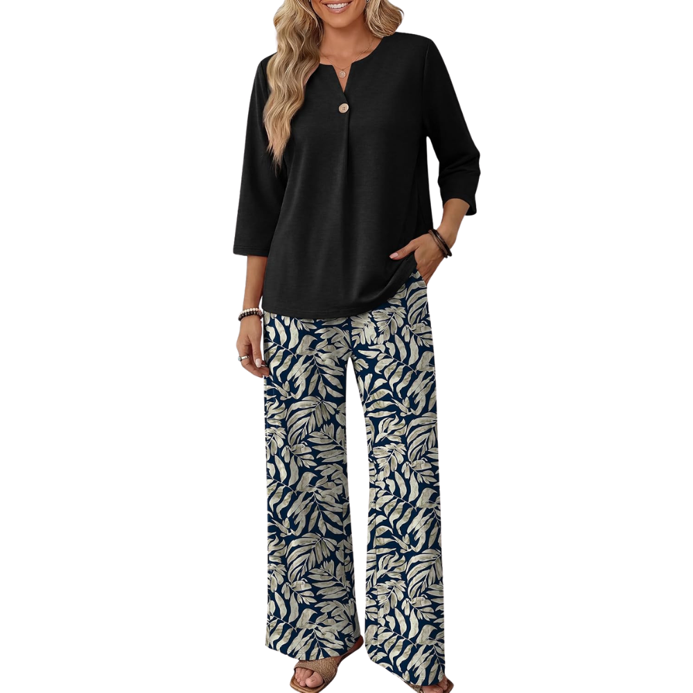 Summer Spring Sleeve Piece Sets Two For Women