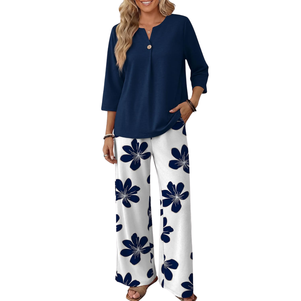 Summer Spring Sleeve Piece Sets Two For Women