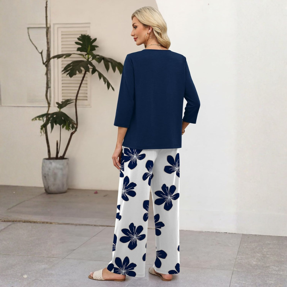 Summer Spring Sleeve Piece Sets Two For Women