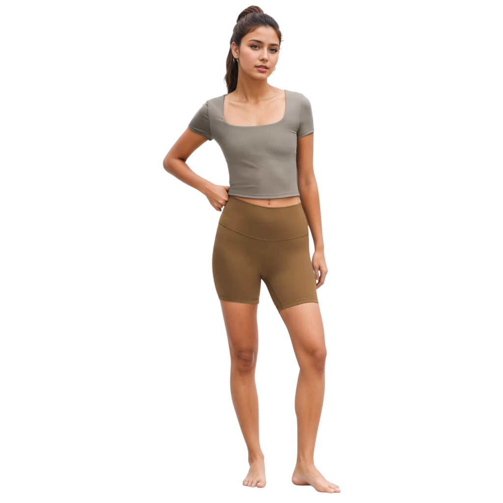 Women High Rise Shorts