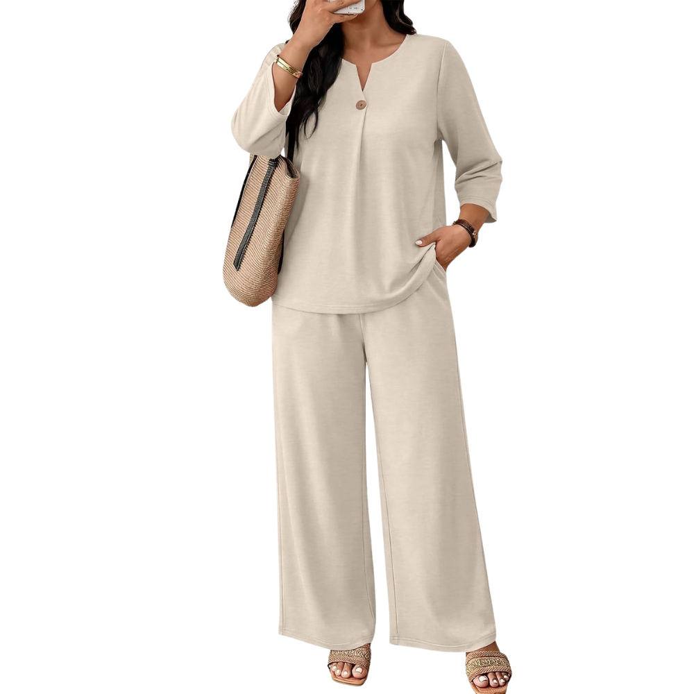 Summer Spring Sleeve Piece Sets Two For Women