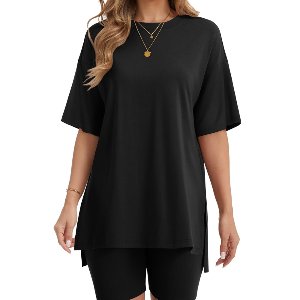 Two Piece Oversized Casual Lounge Set For Summer