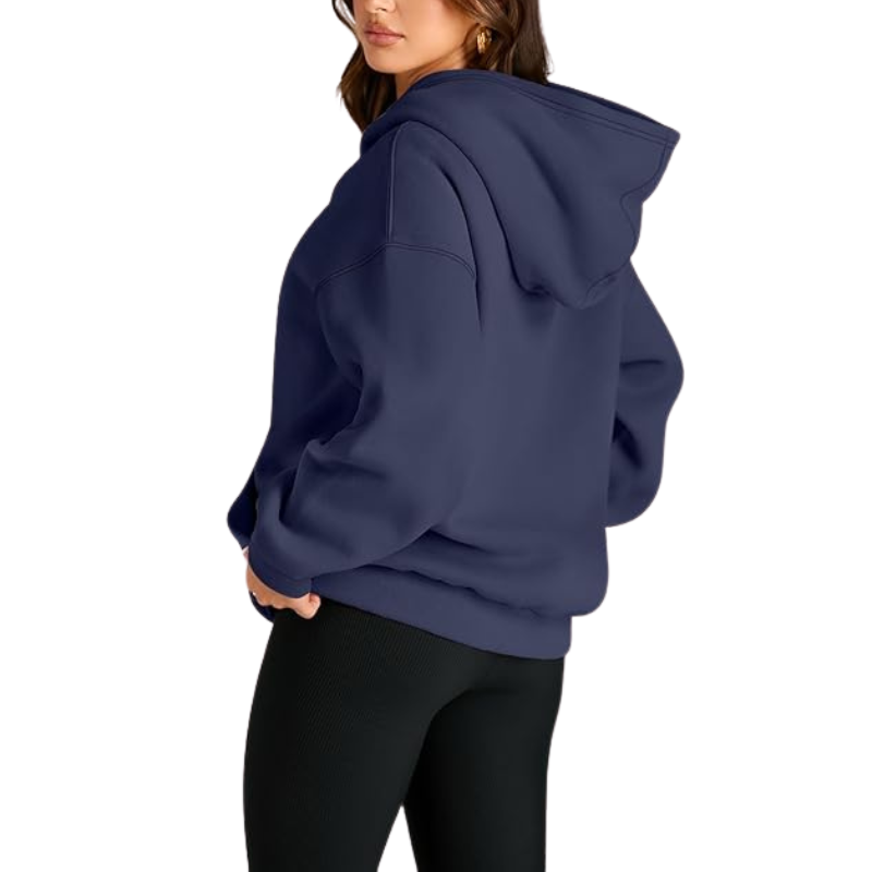 Oversized Fleece Hoodie For Womens