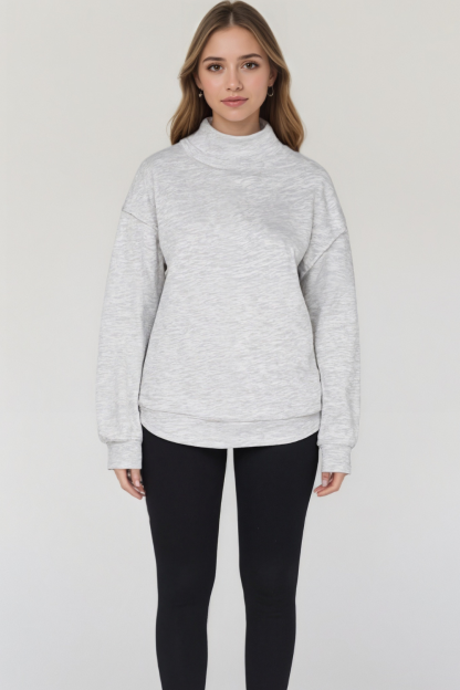 Oversized Long Sleeve Pullover Sweatshirt Hoodie