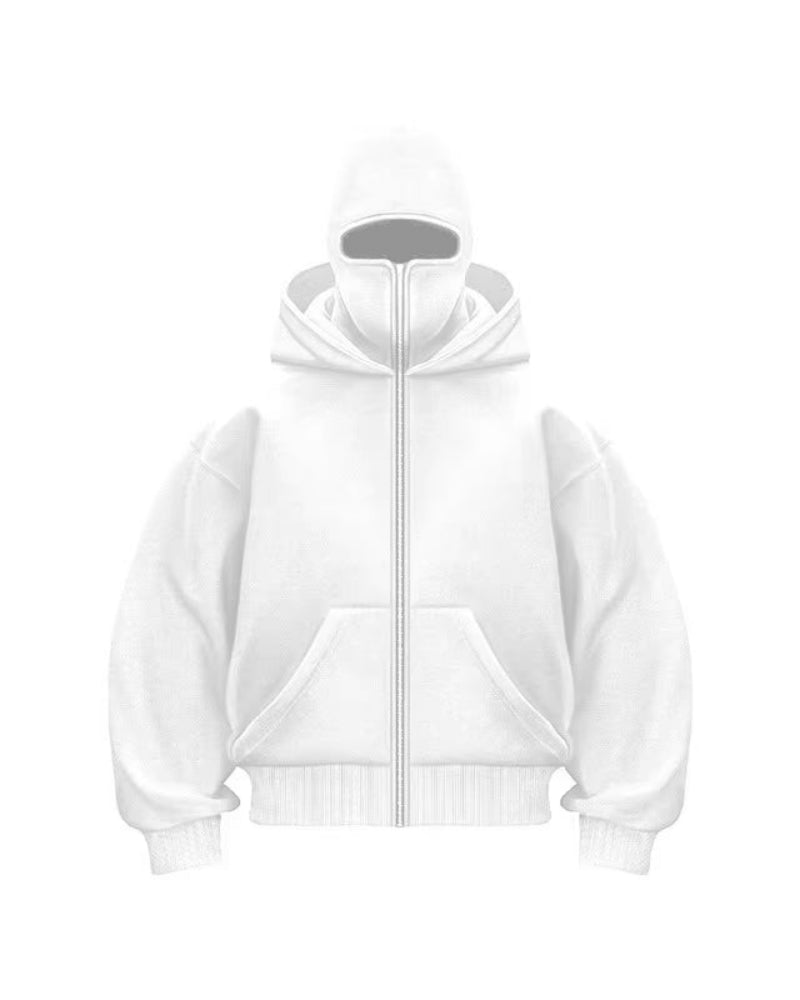 Full Covered Masked Hoodie For Winters