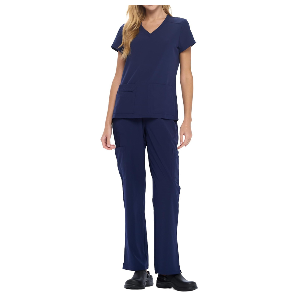 Top And Cargo Pant Scrub Set