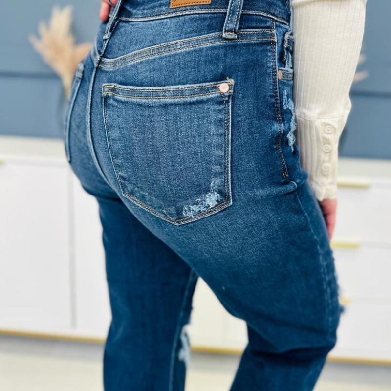 Cream of the Crop Cropped Jeans