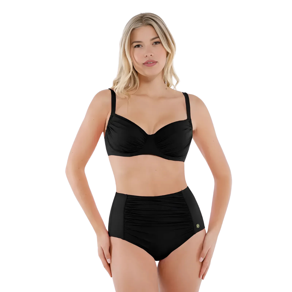 Leopard Print Push Up Bikini Set For Women