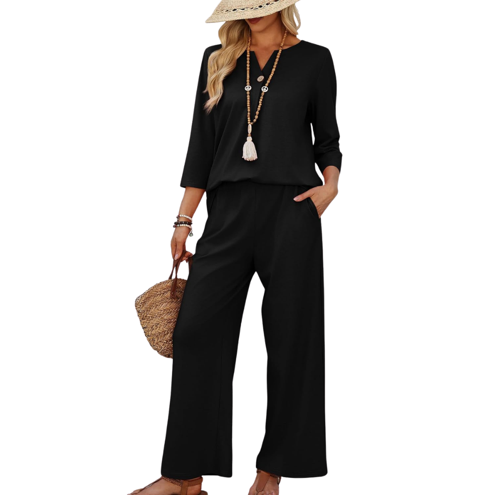 Summer Spring Sleeve Piece Sets Two For Women