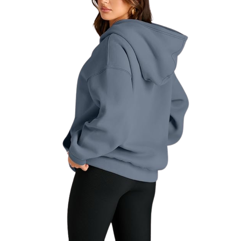 Oversized Fleece Hoodie For Womens
