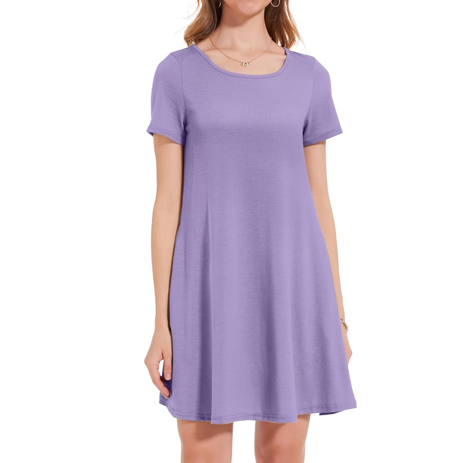 Casual Sundress Short Sleeve Dresses For Women