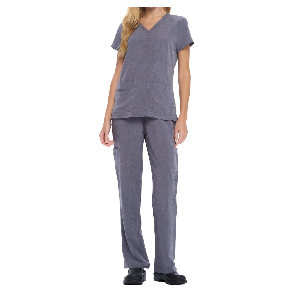 Top And Cargo Pant Scrub Set