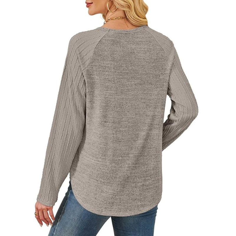 Sweatshirt For Women Long Sleeve Shirts Crewneck Sweaters Fall Fashion Outfits