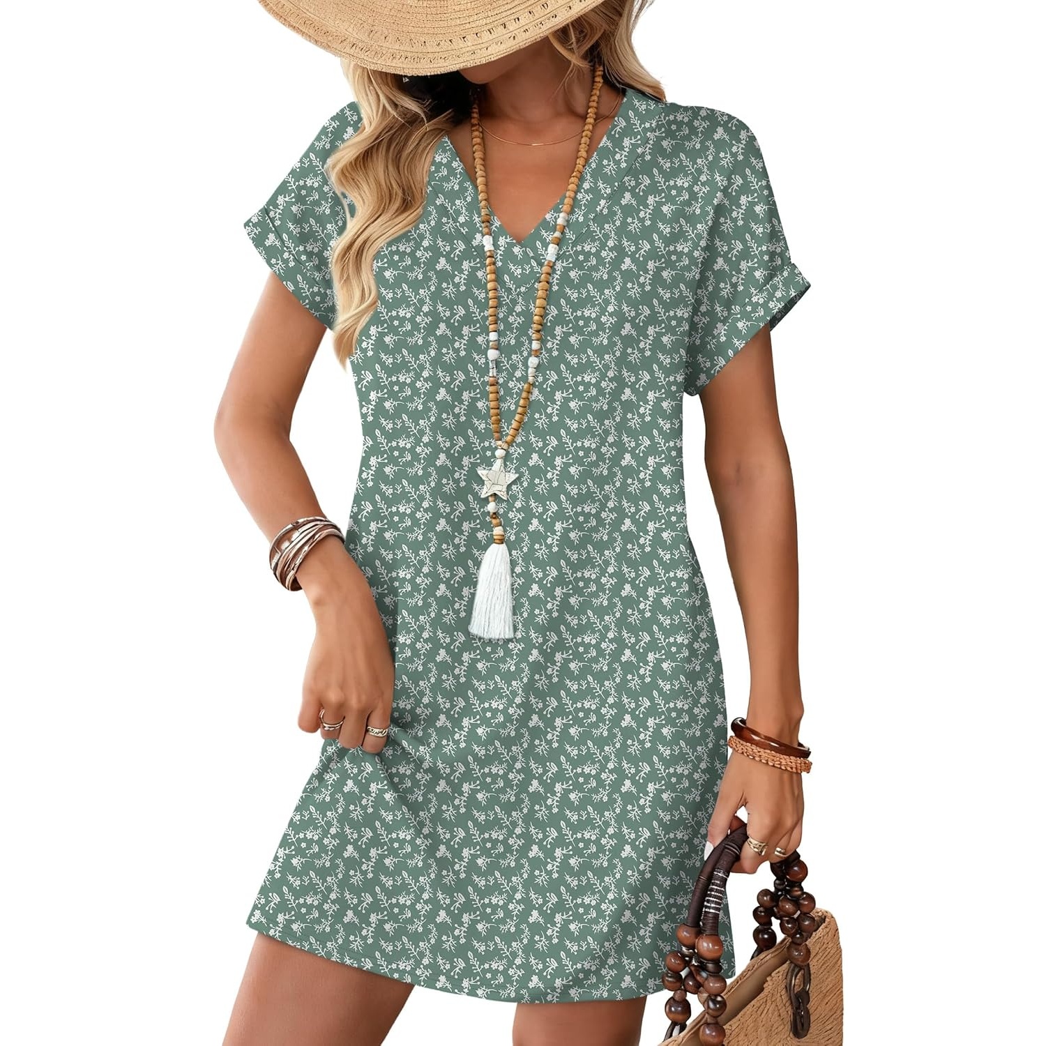 Casual Midi Summer Beach Dresses For Women
