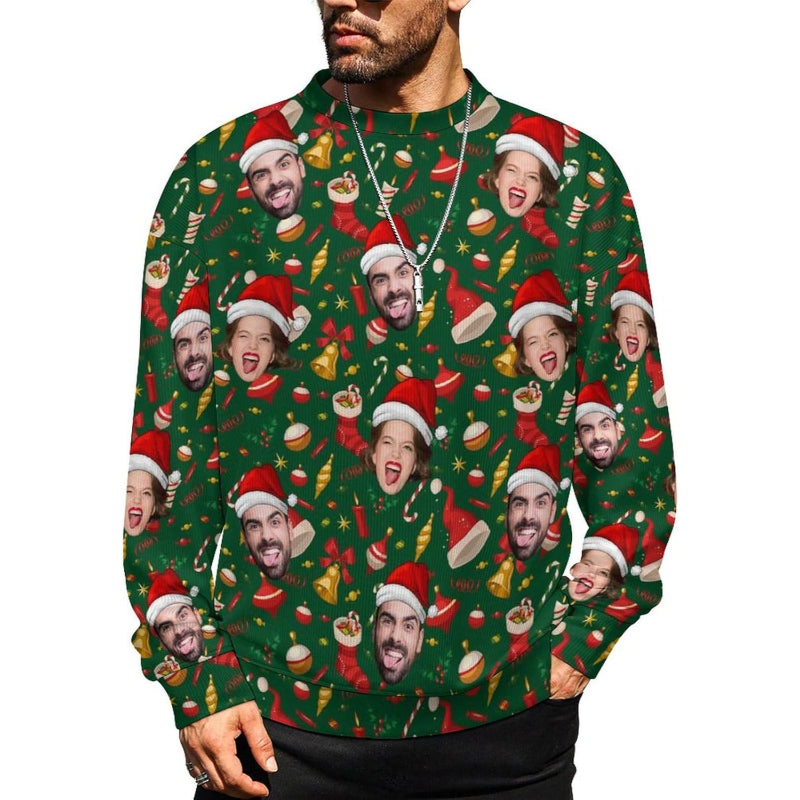 Personalized and Playful Christmas Sweater for Festive Celebrations