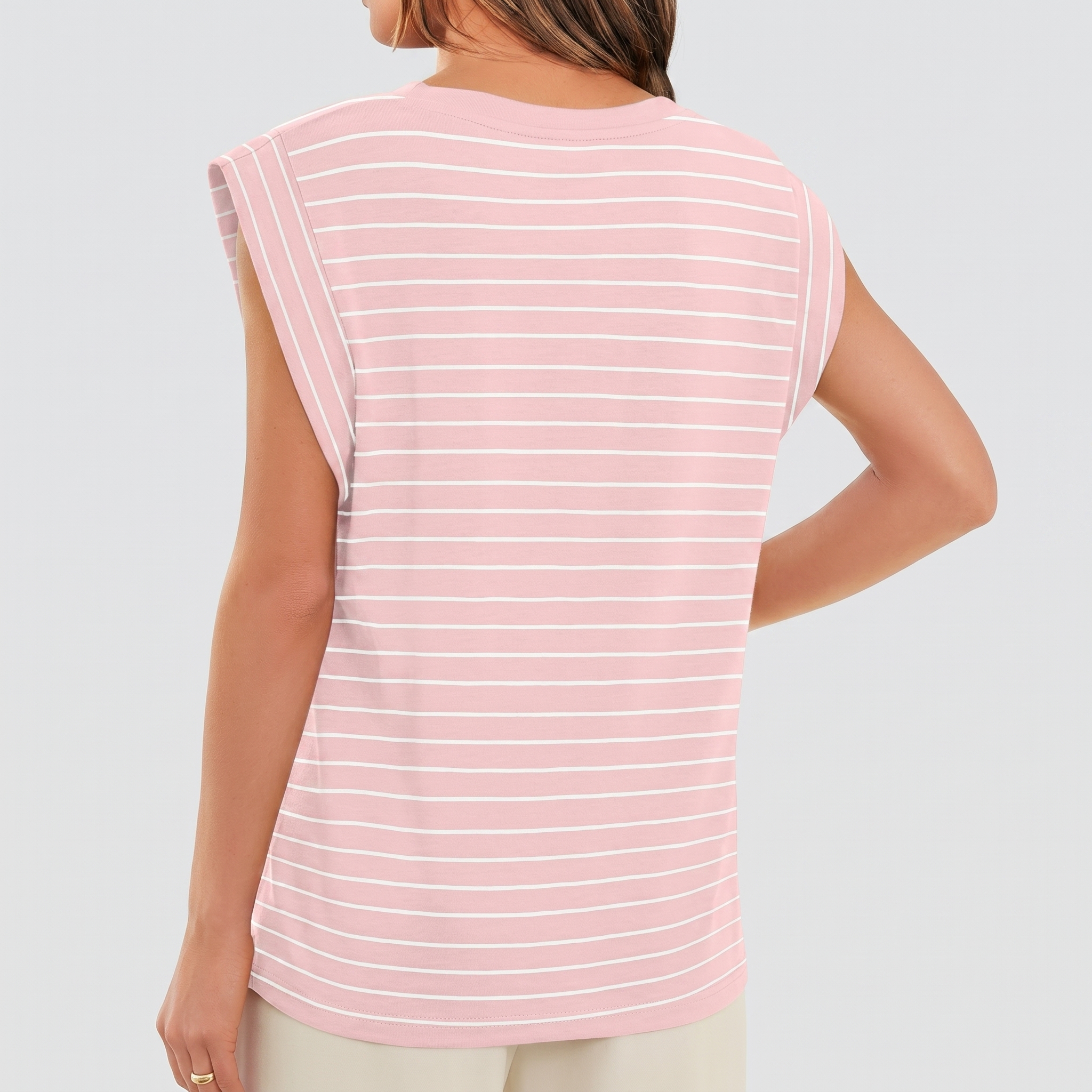 Basic Cap Sleeve Tops For Summer