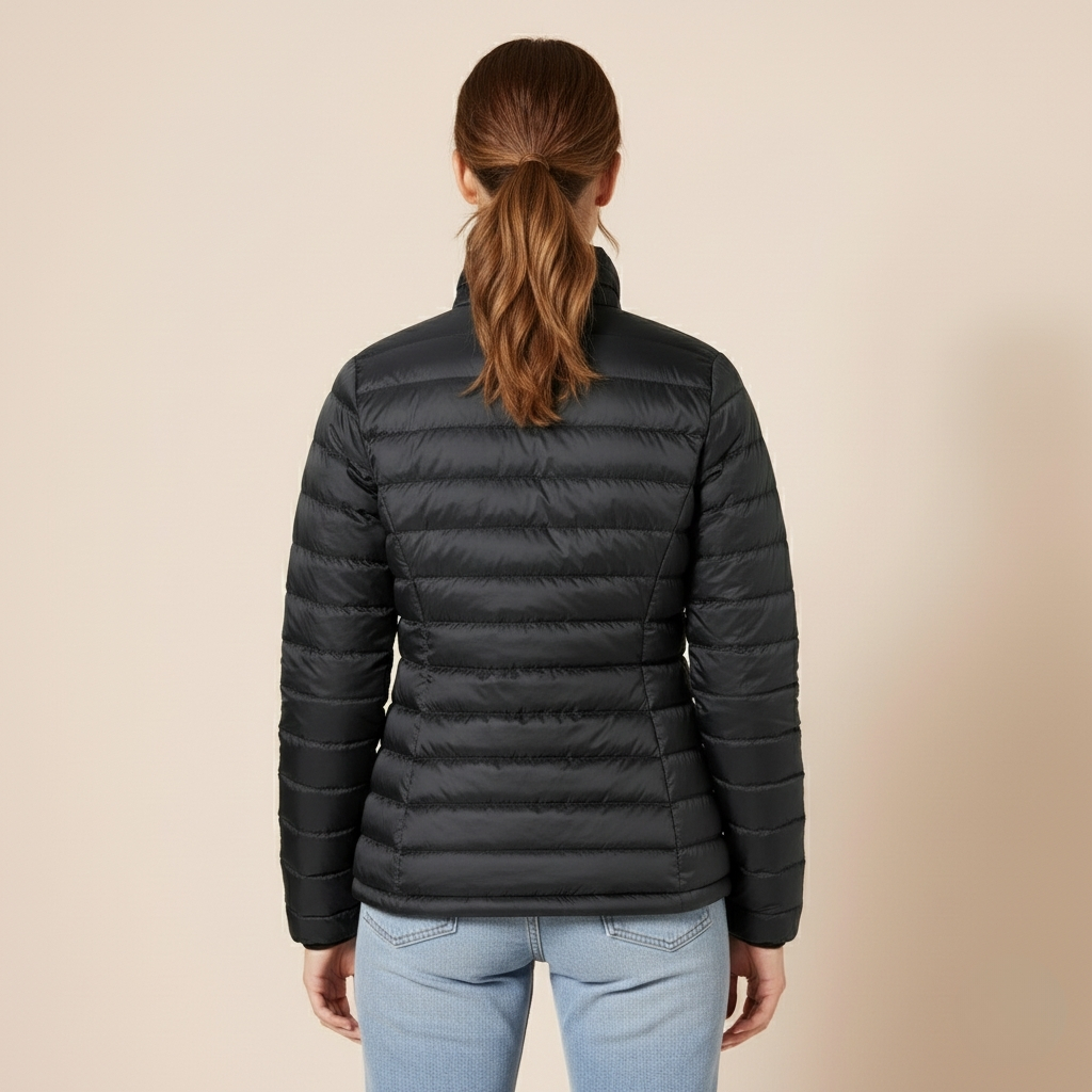 Lightweight Packable Puffer Jacket For Women