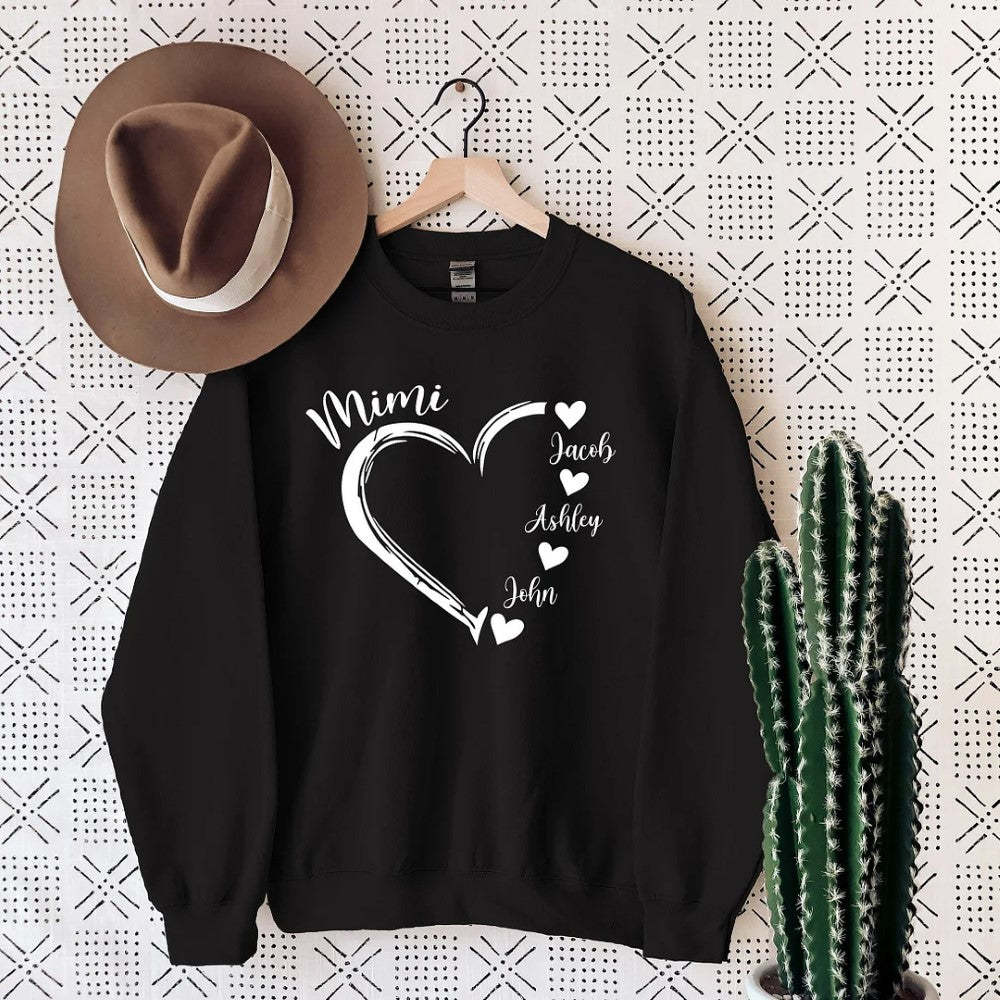 Personalized Mom Grandma T Shirt Sweatshirt And Hoodie