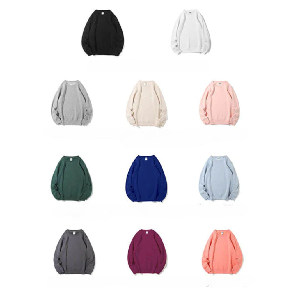 Personalized Collar Sweatshirt