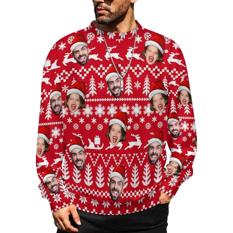 Customizable and Whimsical Ugly Christmas Sweater for Festive Fun