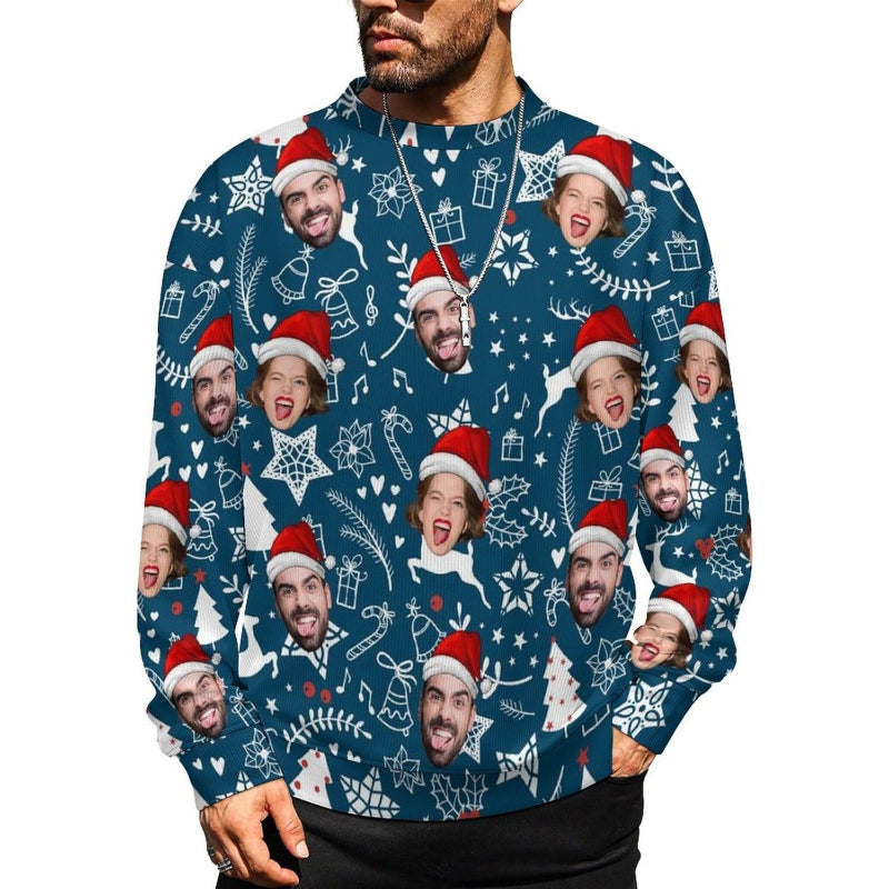 Customizable and Whimsical Ugly Christmas Sweater for Festive Fun