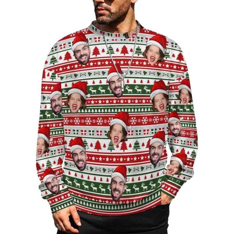 Customizable and Whimsical Ugly Christmas Sweater for Festive Fun