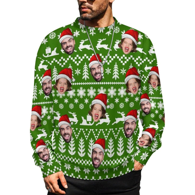 Customizable and Whimsical Ugly Christmas Sweater for Festive Fun