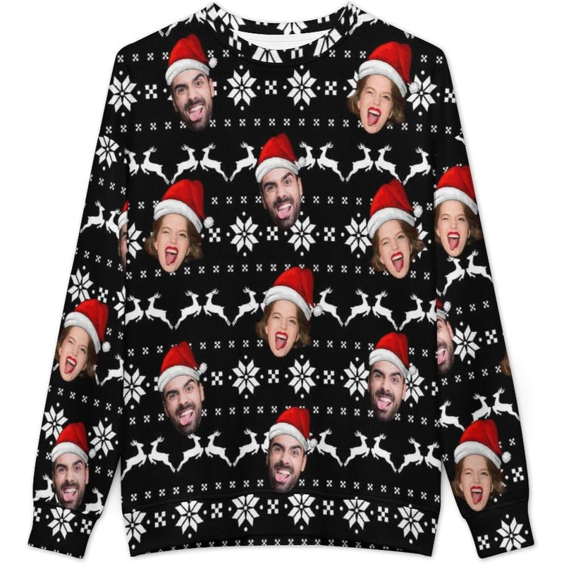 Customizable and Whimsical Ugly Christmas Sweater for Festive Fun