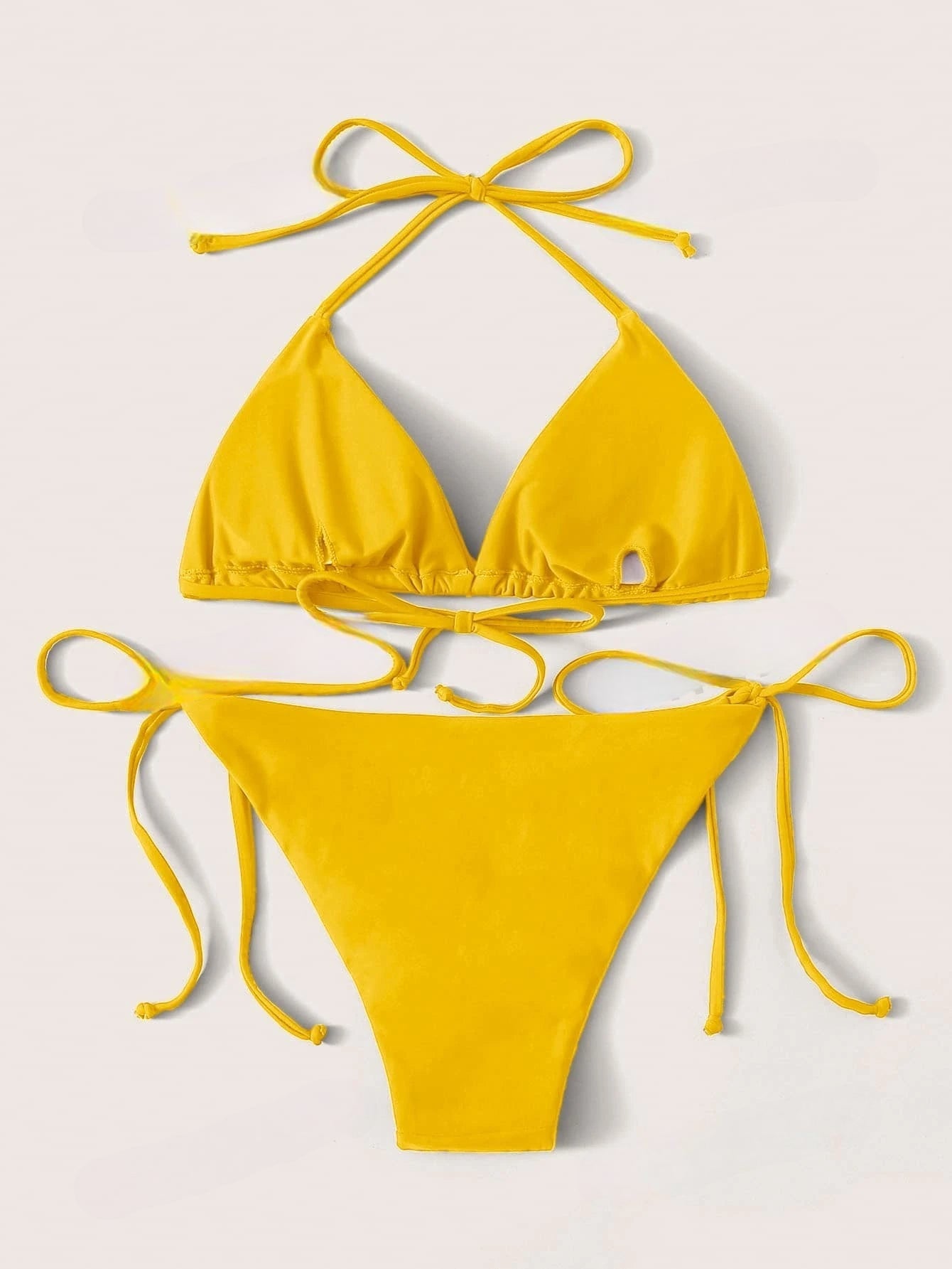 Plain Designed Bikini Sets