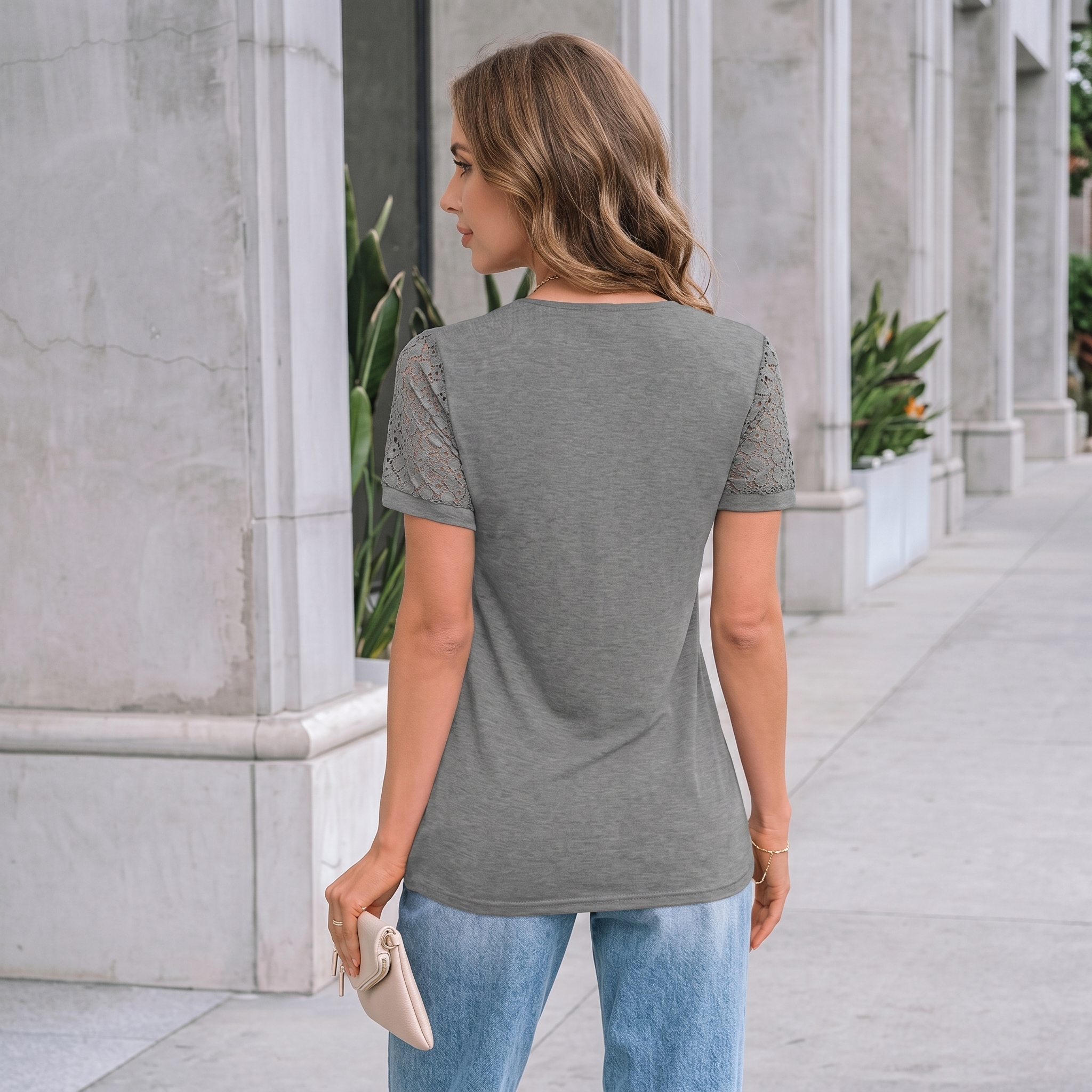 Shirts Dressy Lace Summer Tops For Women